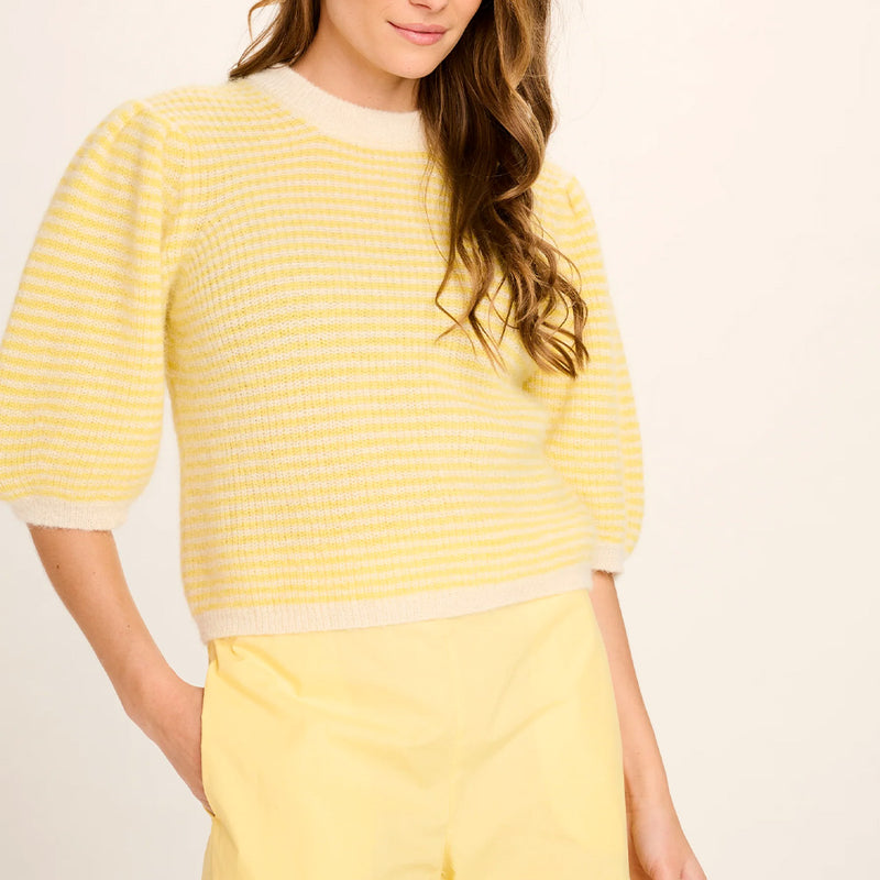 Les Tricots D'o - Pull Federica - Jaune