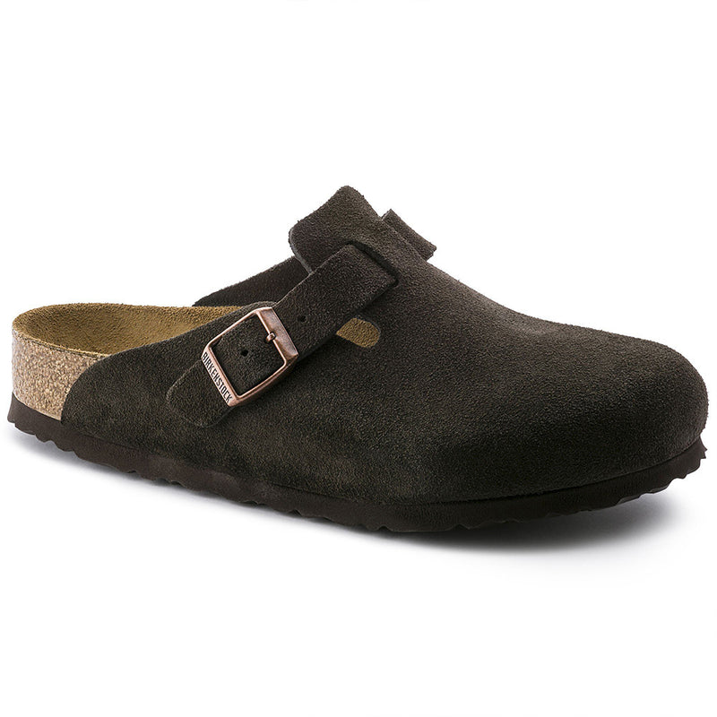 Birkenstock - Sabots Boston - Lit de pied souple - Mocha