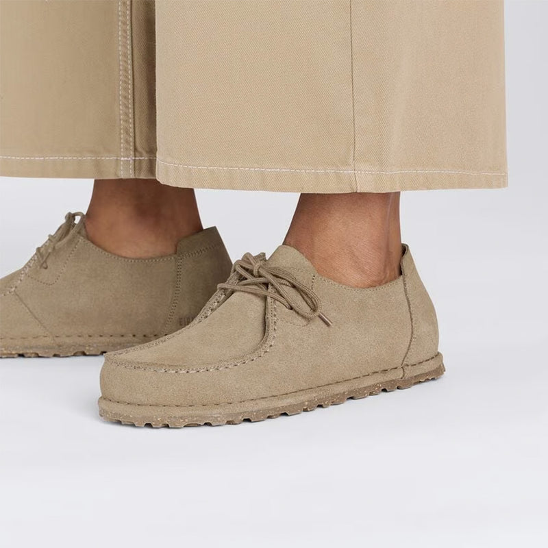 Birkenstock - Mocassin Utti Lace - Gray Taupe