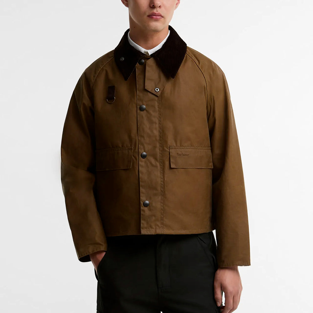 Barbour - Spey Wax Jacket - Navy – Merci Paris