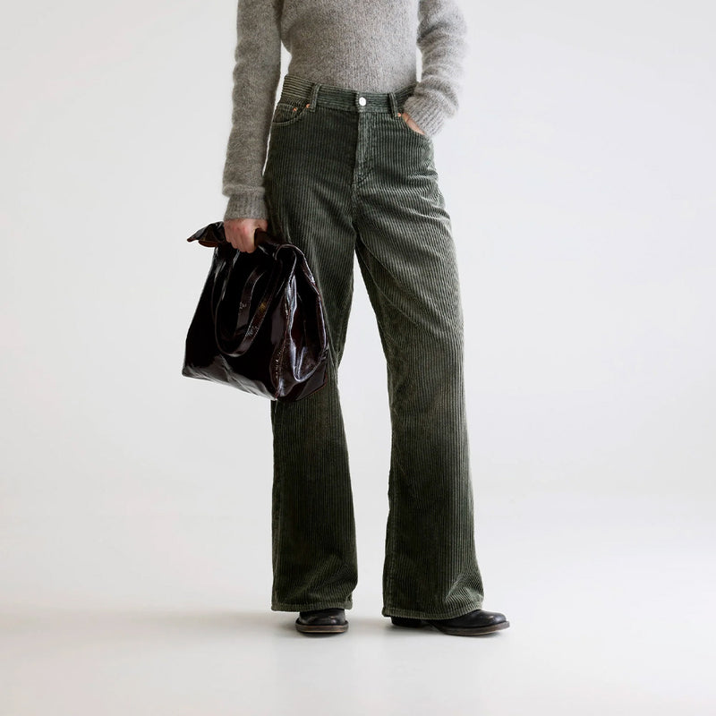 Bellerose - Jean large n°64 - Vert sauge