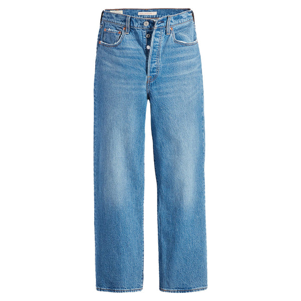 Levi's - Jeans Droit Ribcage Ankle - Dance Around Blue