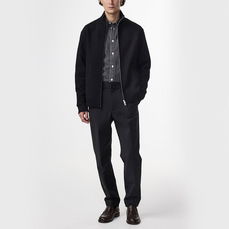 NN07 - Veste Boiled Full Zip - Noir