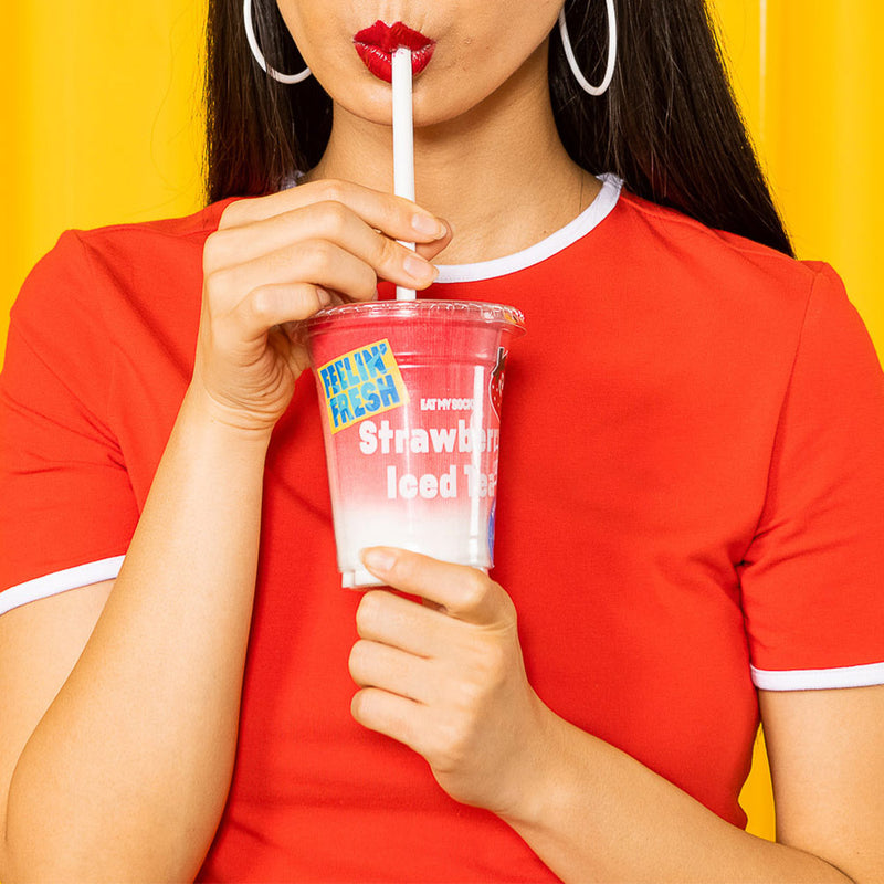 Eat My Socks - Chaussettes Iced Tea Fraise