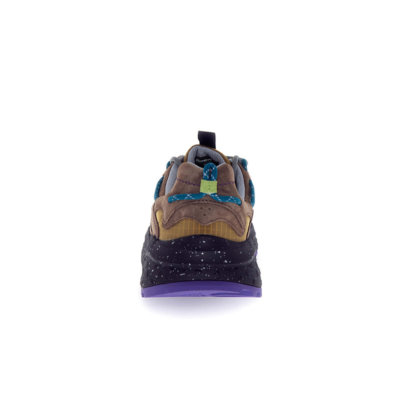 Flower Mountain - Baskets Yamabushi Uni Suede Nylon - Gris foncé