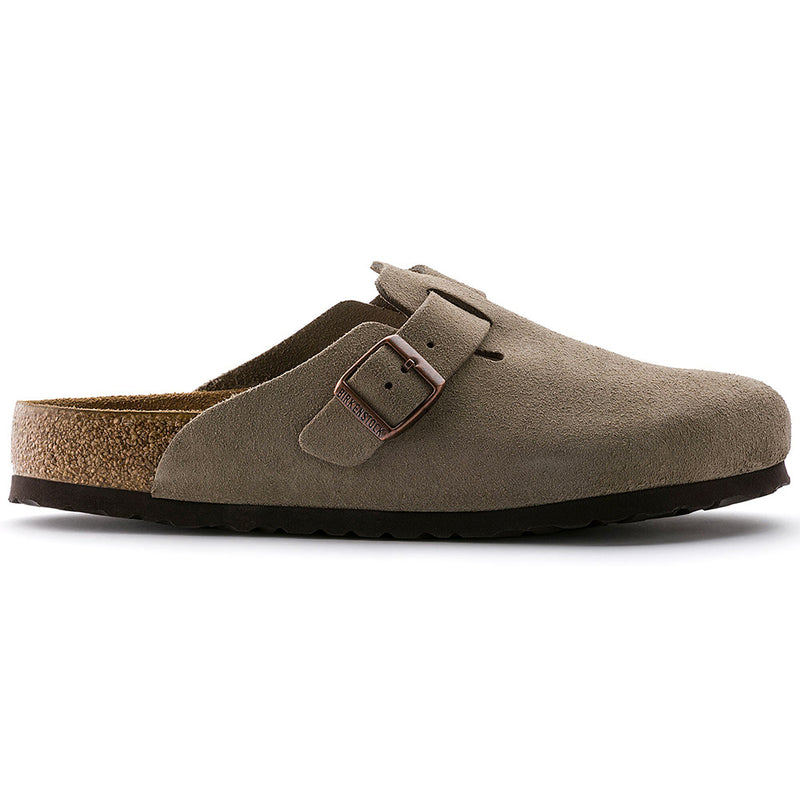 Birkenstock - Sabots Boston - Lit de pied souple - Taupe