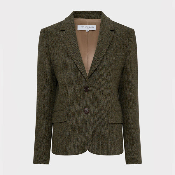 Gerard Darel - Veste Noelie - Vert Kaki