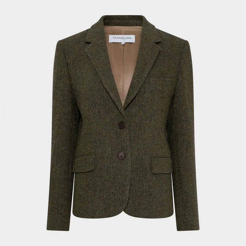 Gerard Darel - Veste Noelie - Vert Kaki