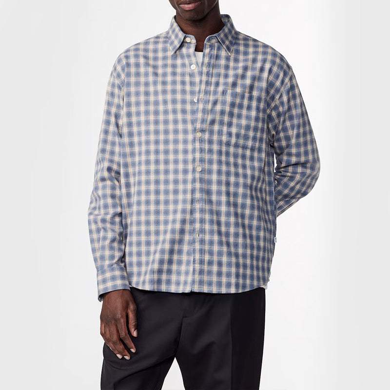 NN07 - Chemise Deon - Bleu Carreaux
