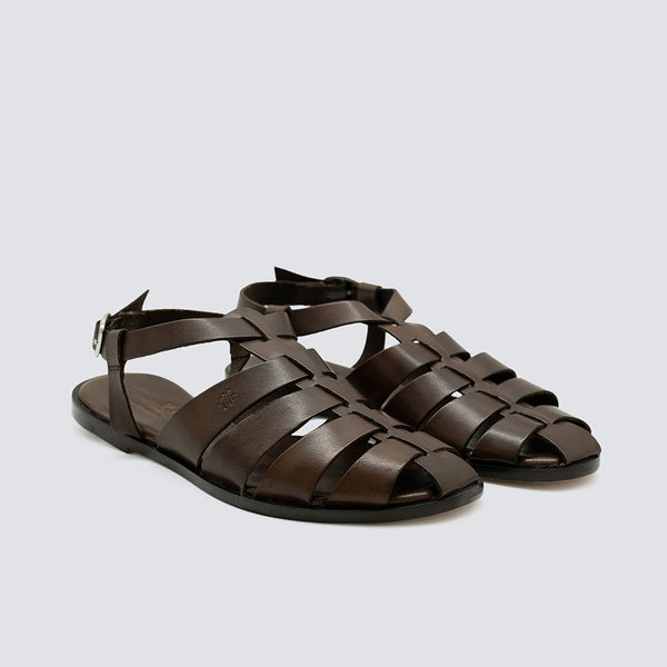 Dragon Diffusion - Sandales Pescador - Dark Brown