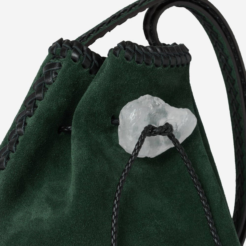 Iacobella - Sac Nirmala Suede - Vert