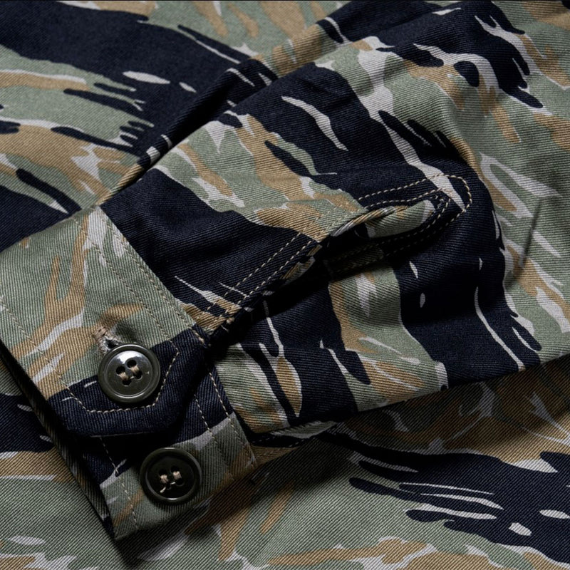 The real McCoys - Veste Tiger Camouflage - Vert