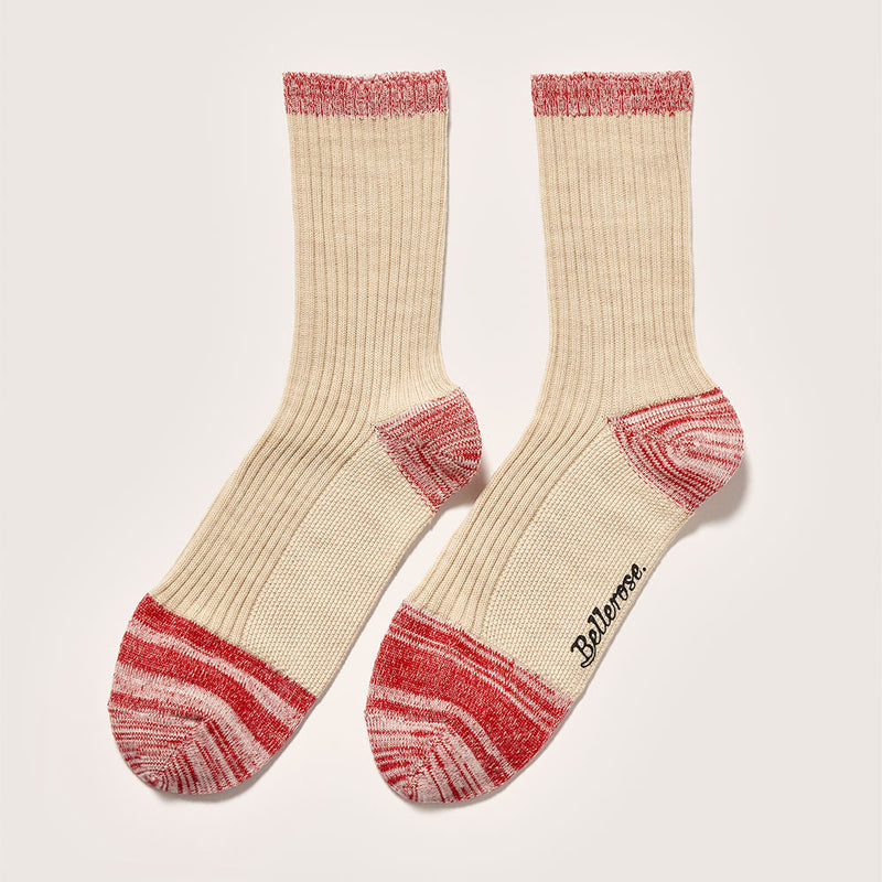 Bellerose - Chaussettes Baudy - Beige/Rose