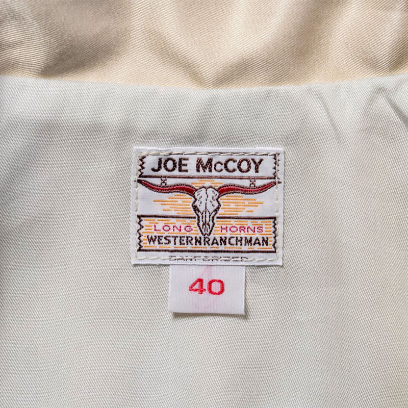 The real McCoys - Veste Western Rayon - Ecru