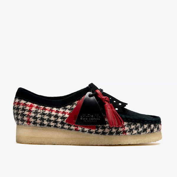 Clarks - Wallabee - Noir Tweed