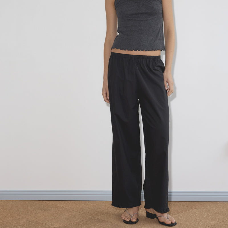 Deiji Studio - Pantalon Flounce - Noir