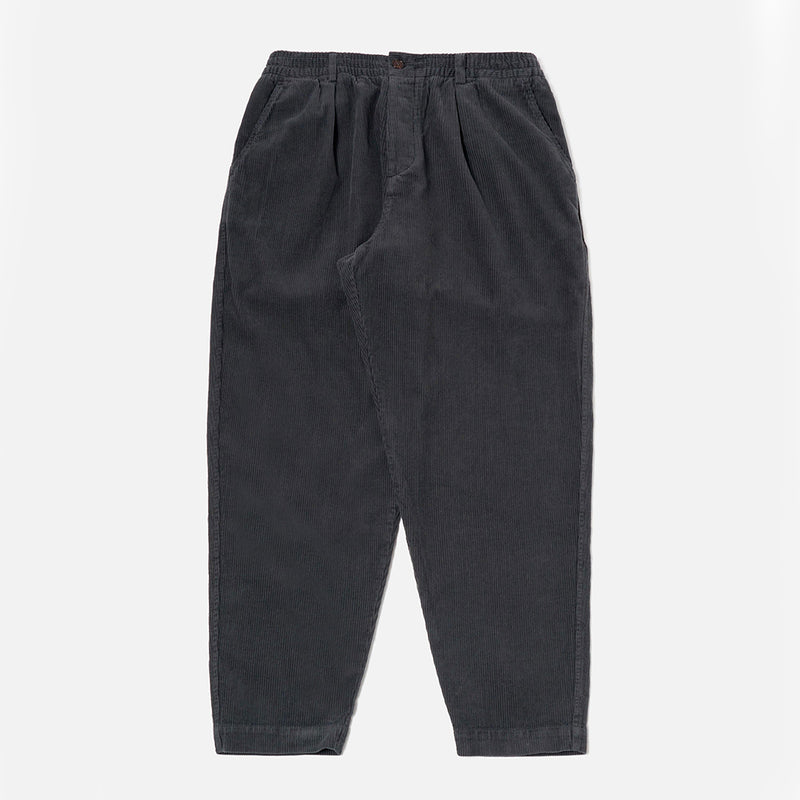 Universal Works - Pantalon Track Pleated - Charbon