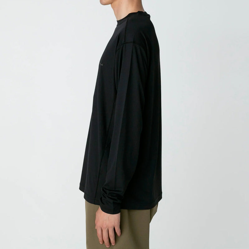 Snow Peak - T-Shirt Pe Power Dry Long - Noir