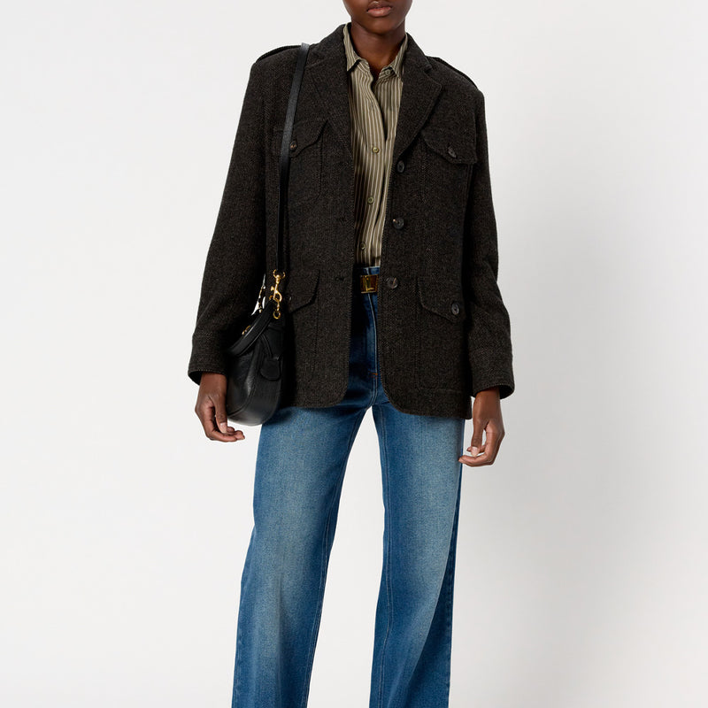 Gerard Darel - Veste Nadira - Anthracite