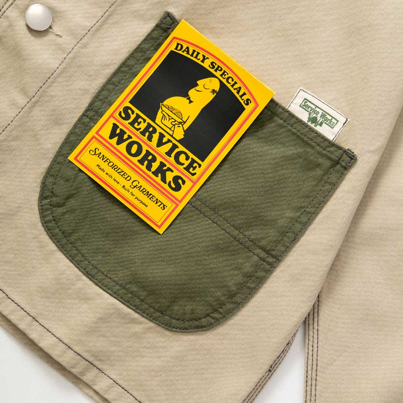 Service Works - Veste Coverall 2.0 - Kaki & Olive
