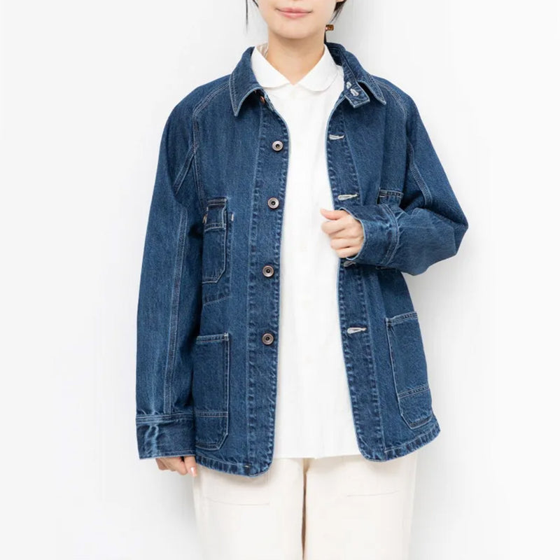 Ordinary Fits - Veste Coverall - Used Blue