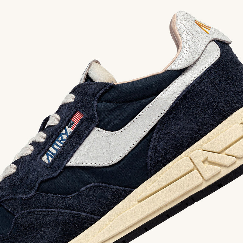 Autry - Baskets Reelwind Low Man Suede - Noir