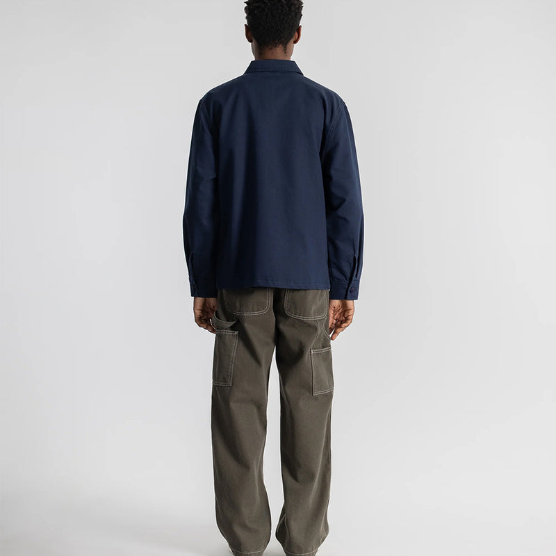 Stan Ray - Chemise Zip Shirt - Bleu