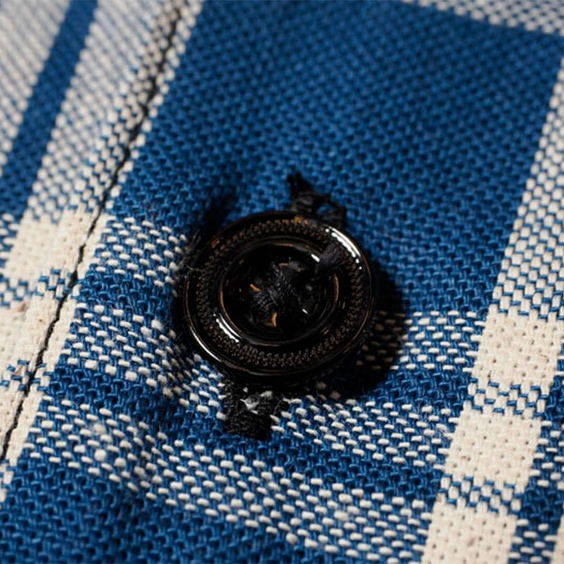 Warehouse & Co - Chemise 1900’s - Bleu & Blanc