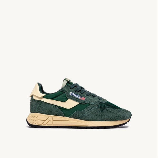 Autry - Baskets Reelwind Low Man Suede - Bouteille & Rutabaga