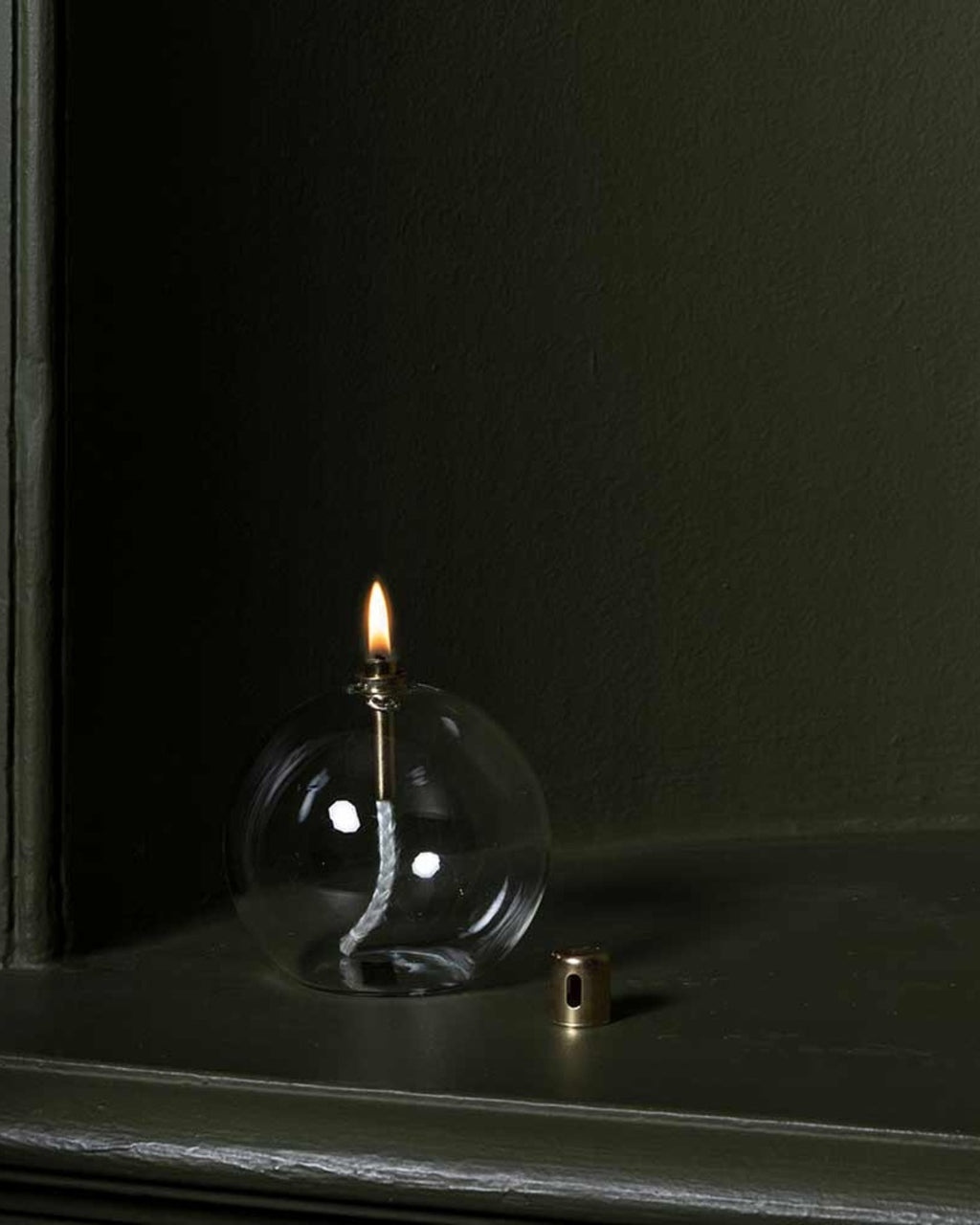 Peri Design - Lampe À Huile Ronde