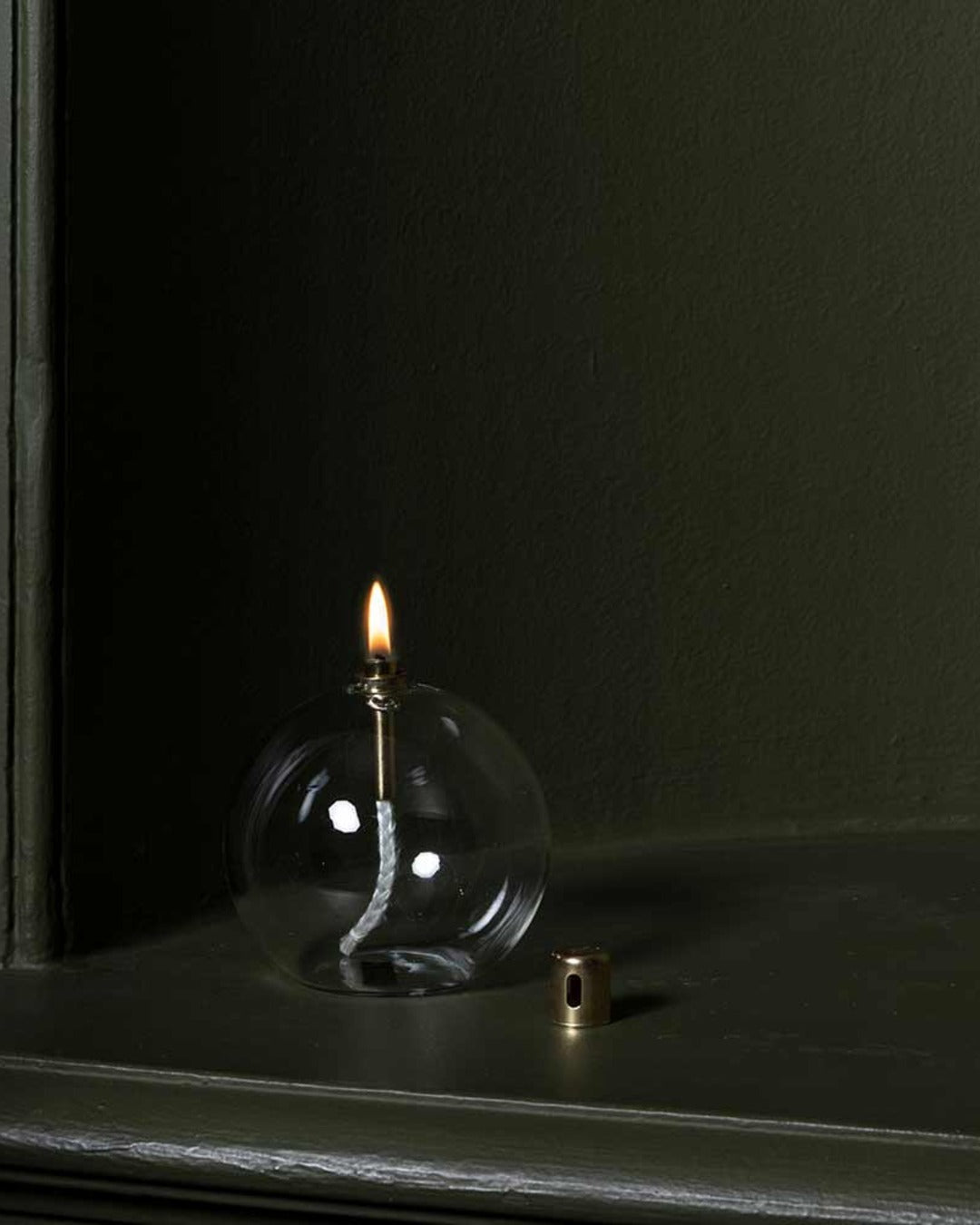 Peri Design - Lampe À Huile Ronde
