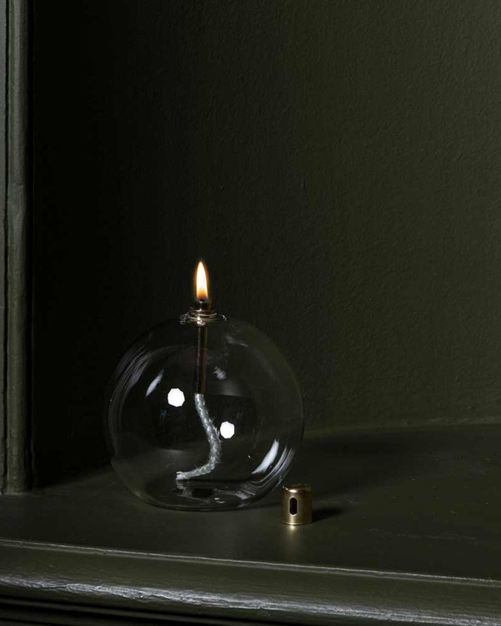 Peri Design - Lampe À Huile Ronde