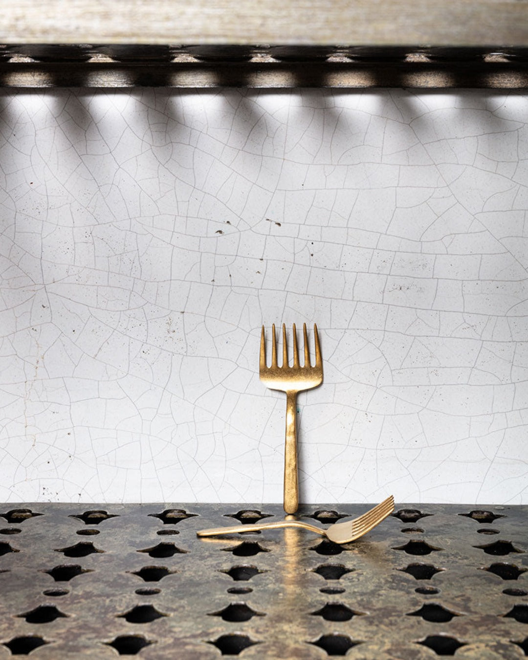 Comas - Fourchette Rateau - Or
