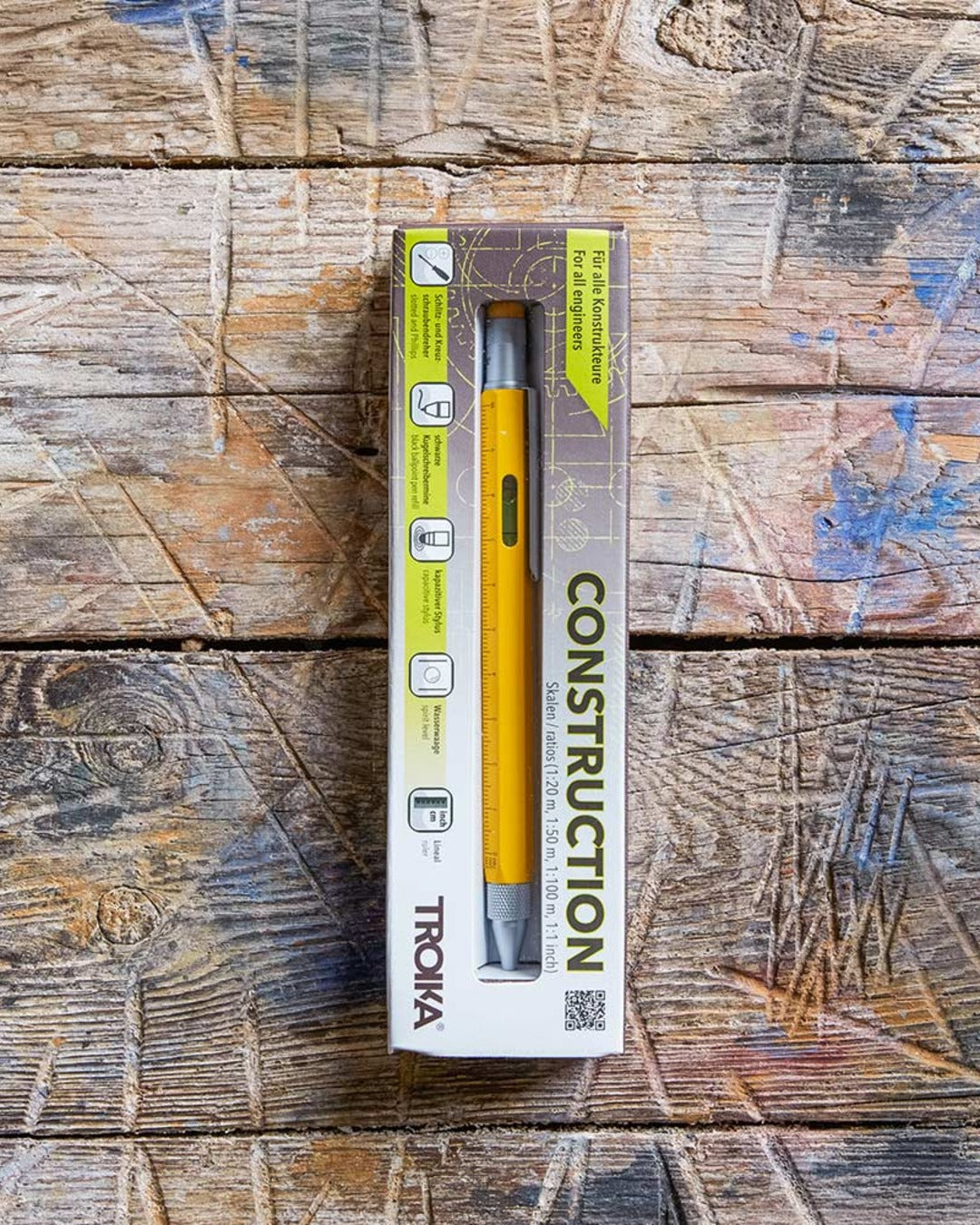 Troika - Multitasking ballpoint pen - Yellow