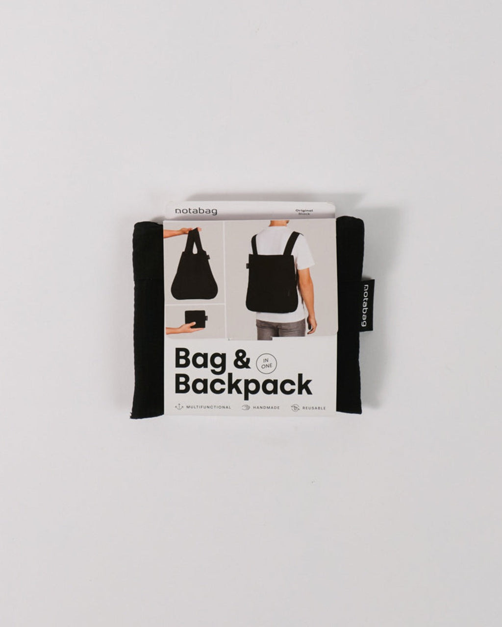 Notabag - Sac 2 En 1 - Noir
