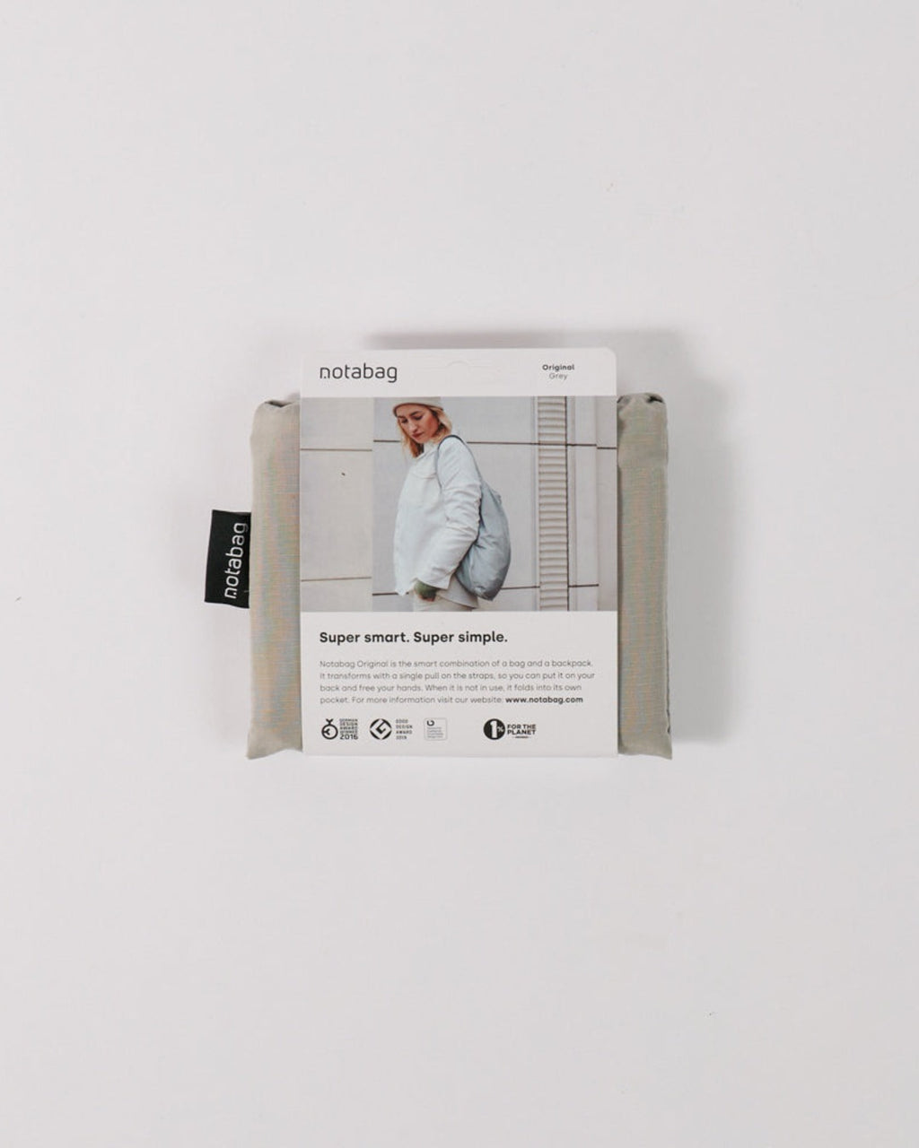 Notabag - Sac 2 En 1 - Gris