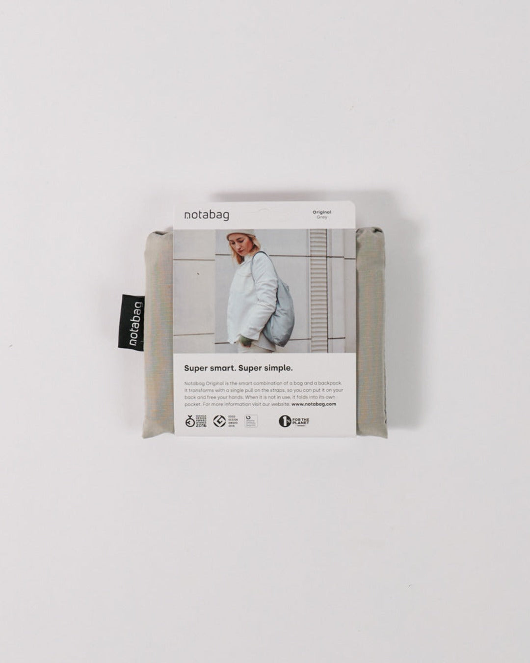 Notabag - Sac 2 En 1 - Gris