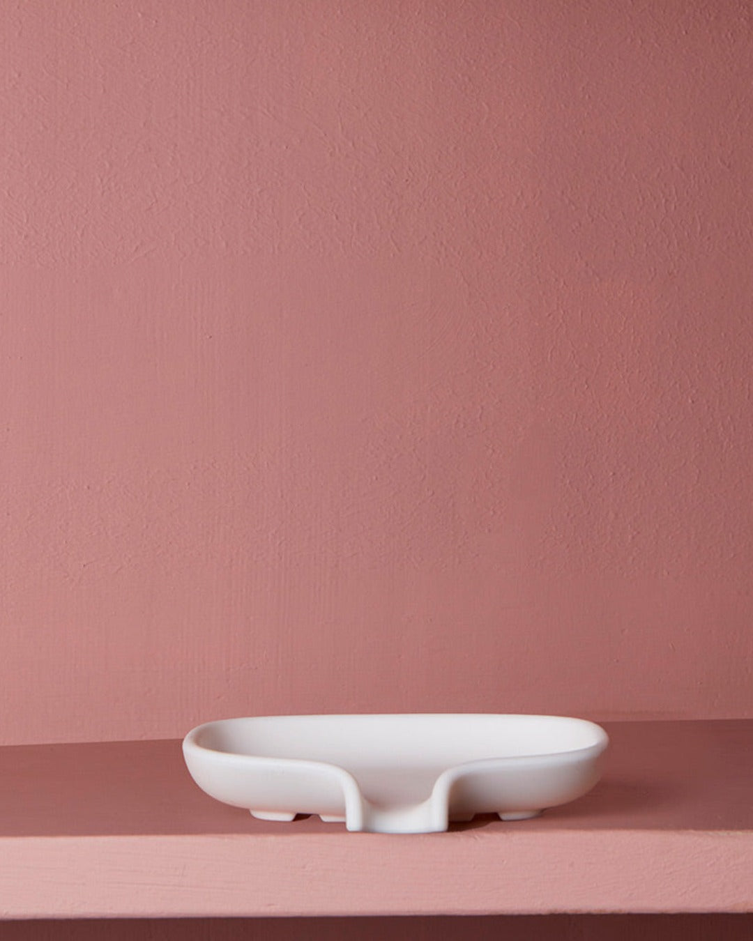 Chevalier - silicone soap dish - White