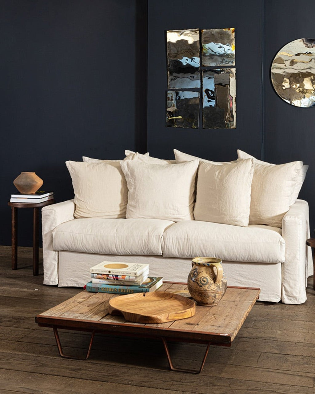 Merci - Convertible sofa cover - Stone