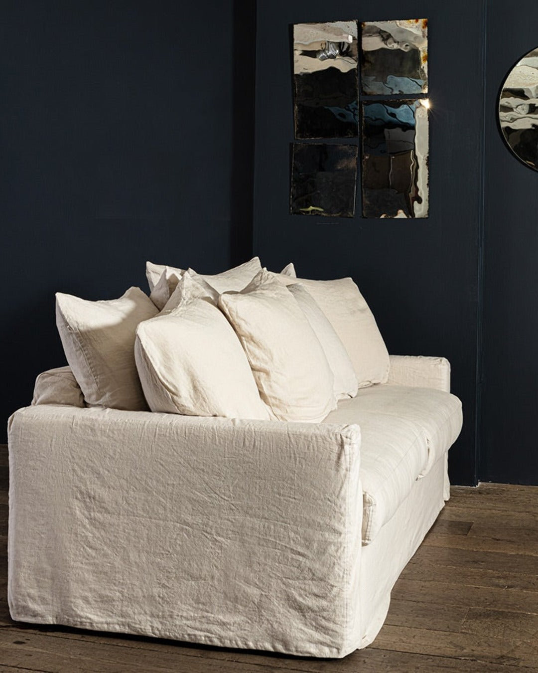 Merci - Convertible sofa cover - Stone