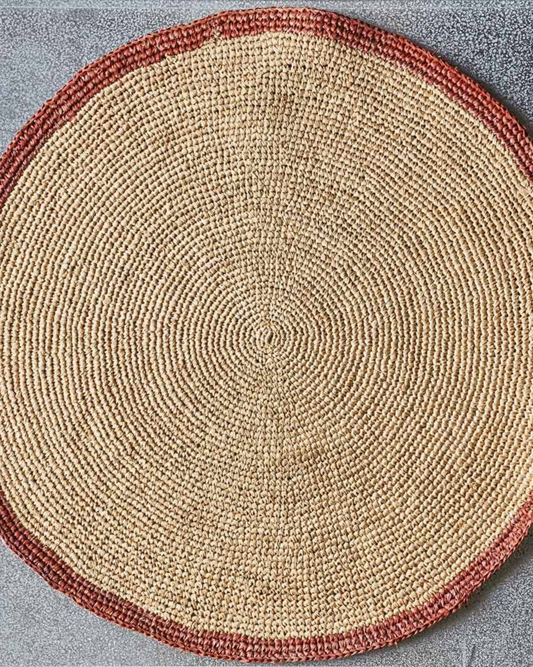 Domoina - Set De Table En Raphia - Naturel