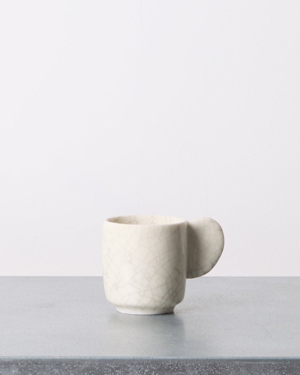Jars Ceramistes - Dashi glazed stoneware cup - 12cl - Quartz