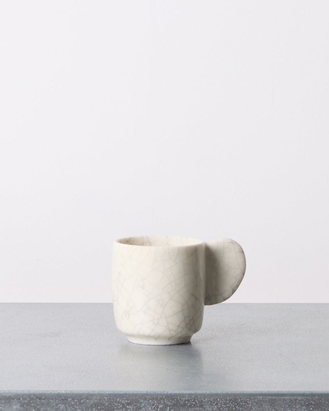 Jars Ceramistes - Dashi glazed stoneware cup - 12cl - Quartz