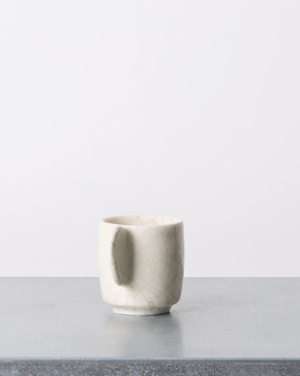 Jars Ceramistes - Dashi glazed stoneware cup - 12cl - Quartz