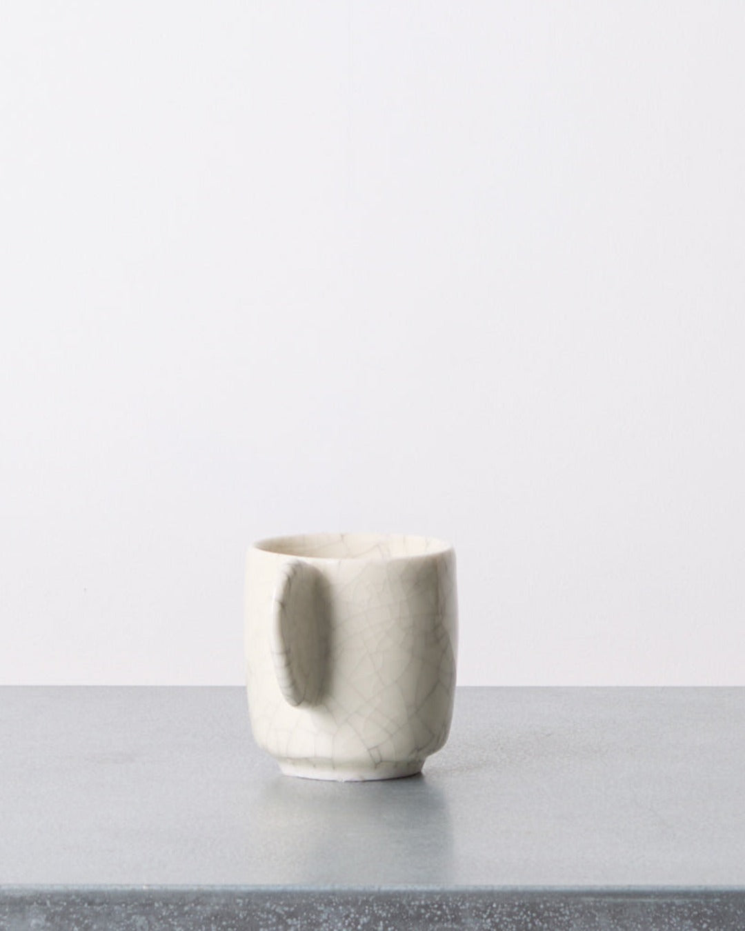 Jars Ceramistes - Dashi glazed stoneware cup - 12cl - Quartz