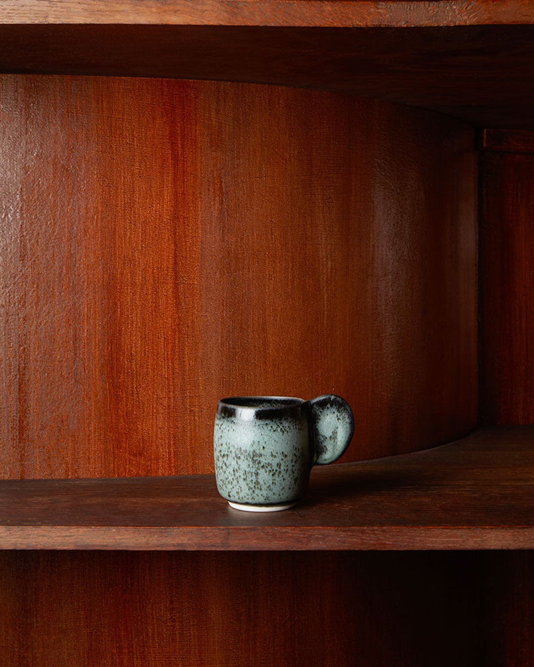 Jars Ceramistes - Dashi glazed stoneware cup - 12cl - Charcoal