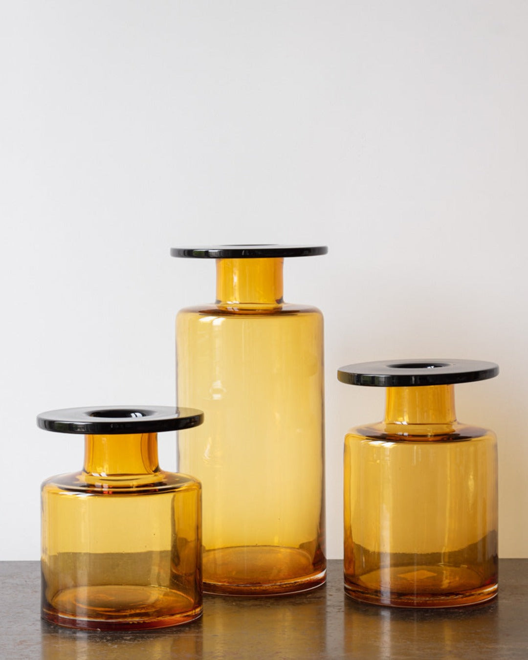 Serax - Wind & Fire Vase - Amber & Black