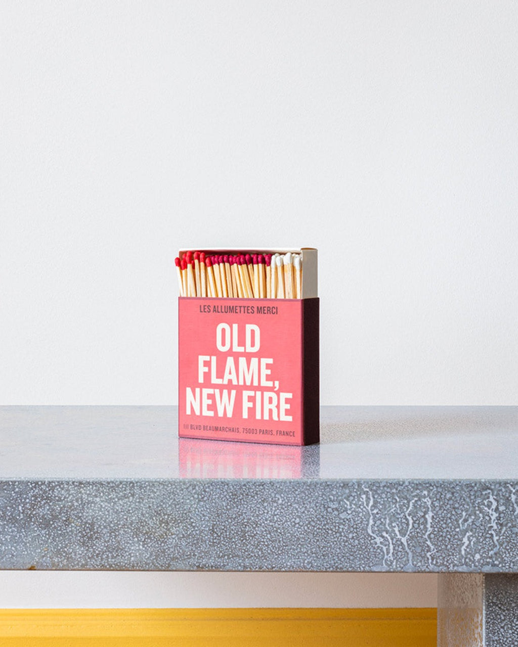 Merci - Boîte De 120 Grandes Allumettes Old Flame