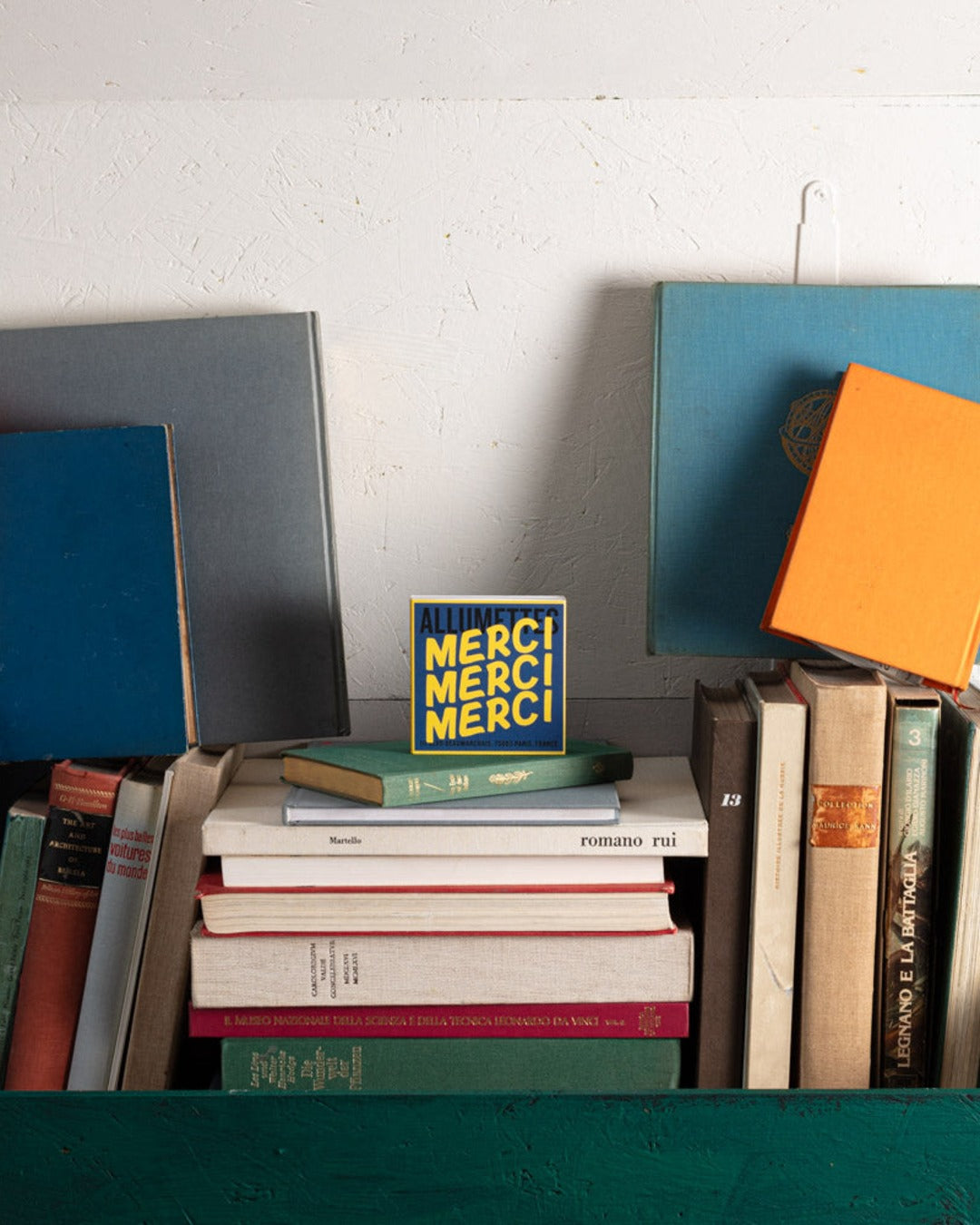 Merci - Boîte De 120 Grandes Allumettes - Merci Jaune