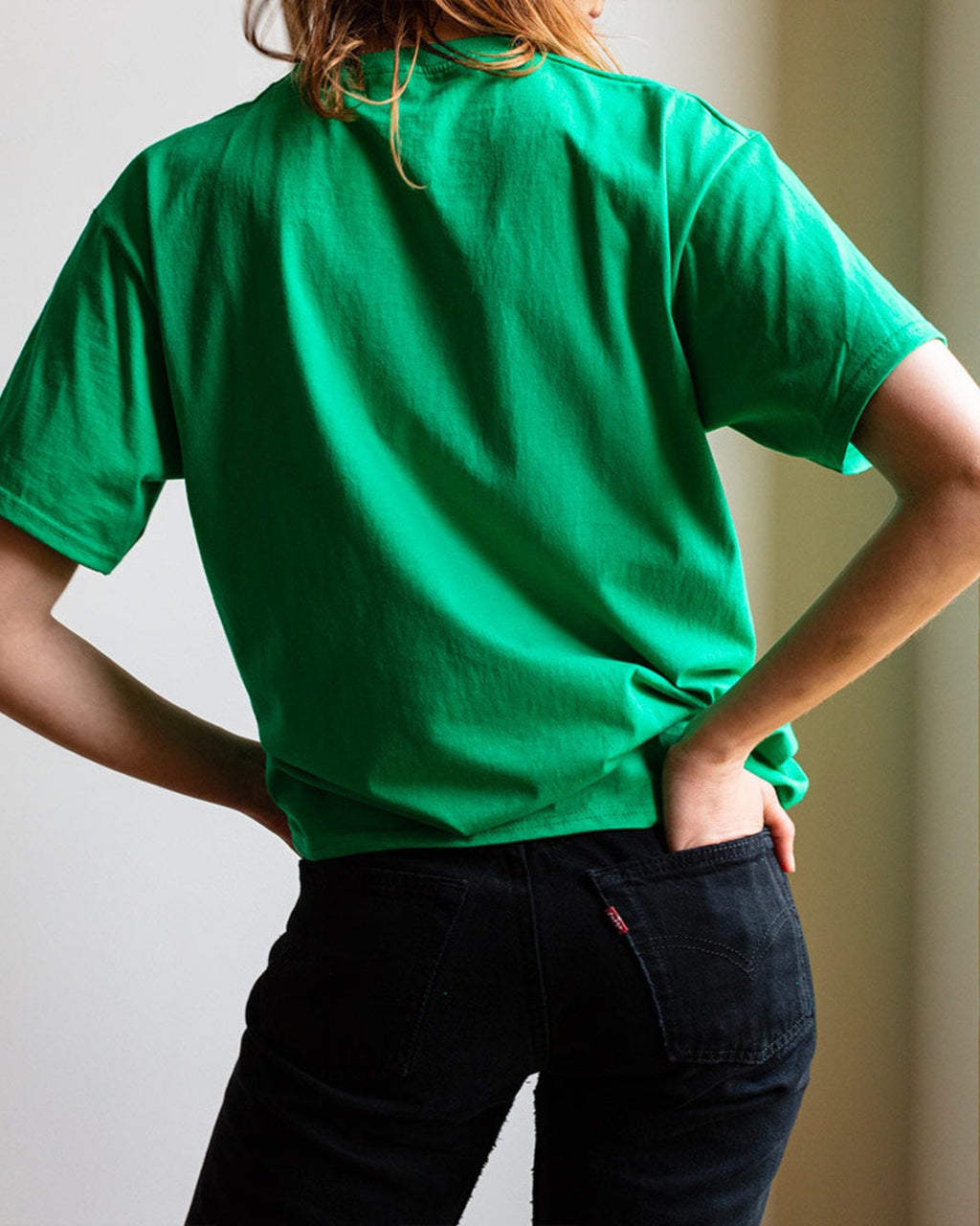 Merci - t-shirt - Beaumarchais Green